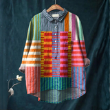 Isla | Farbblock Streifen Shirt