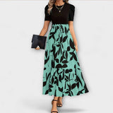 Luna - Cremefarbenes Sommerkleid mit Blumenmuster