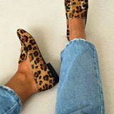 Gia | Mocassins Élégants Léopard