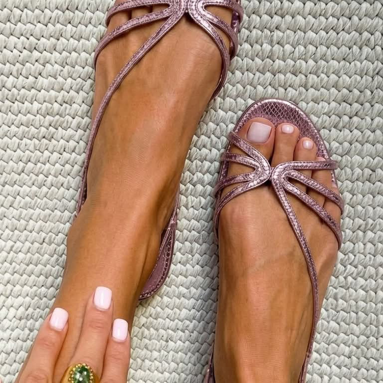 Ginevra | Bequeme Goldene Komfort-Sandalen mit ergonomischem Fußbett