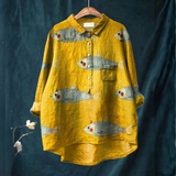 Ava | T-shirt ludique à motif poisson