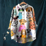 Sandra | Pawsitive Hund Druck Shirt