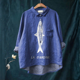 Lily | Sardine Grafik Shirt