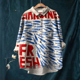 Océan | T-shirt Imprimé Sardines Fraîches