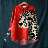 Nala | Gewagtes Leopardenmuster Shirt