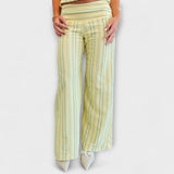 Anastasia - Ensemble pantalon rayé vert clair