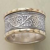 Bague Vintage en Or et Argent