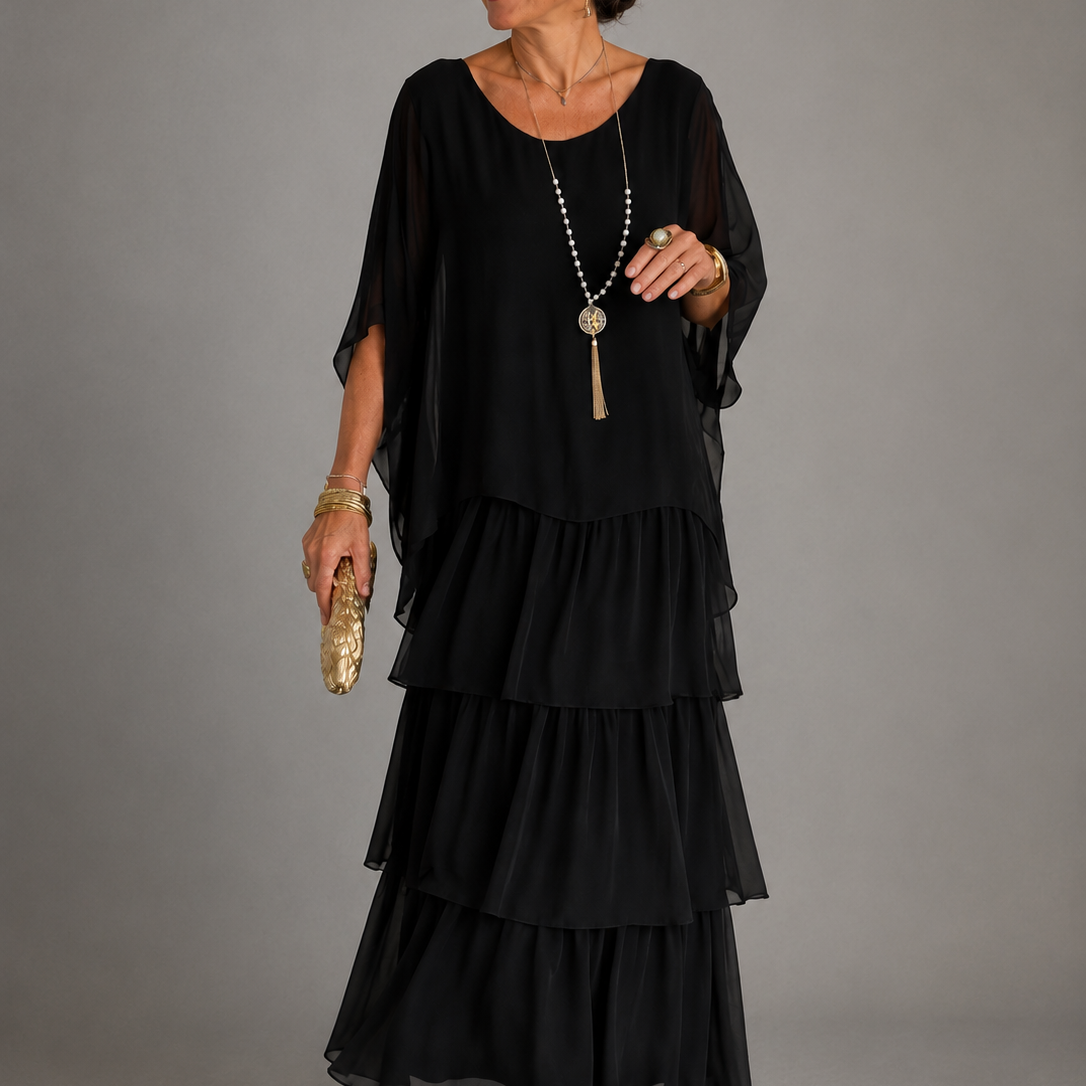 Garance | Robe Maxi Fluide et Élégante