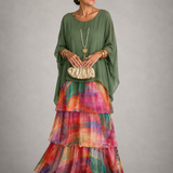 Garance | Robe Maxi Fluide et Élégante