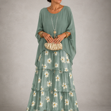 Garance | Robe Maxi Fluide et Élégante