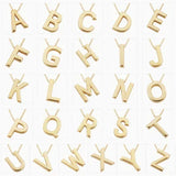Collier Initial Lettre d'Amour