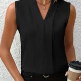 Nicole | Top décontracté ample à col en V