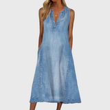 Robe en jean confortable