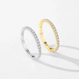 Bague Éternité Minimal Lumineux