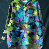 Lina | Lebhaft Blumenbesticktes Shirt