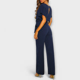 Combinaison élégante crème