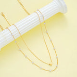 Ensemble Collier et Bracelet Minimaliste Élégant