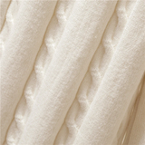 Lucy - Cremefarbenes Strick-Set mit Weste