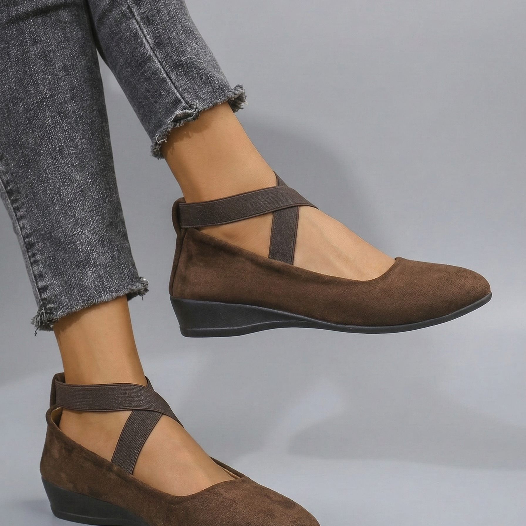 Madeleine | Chaussures Compensées Fermées et Confortables