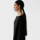 Dana - Robe kimono bleue en lin