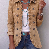 Crestelle™ | Veste à Volants Imprimé Western