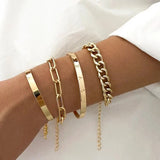 Bracelet Élan Mercer en Or Blanc